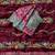 Maroon Color Embroidery Coding,Thread Dual Sequence Work And Real Mirror Work And Wedding Wear Saree