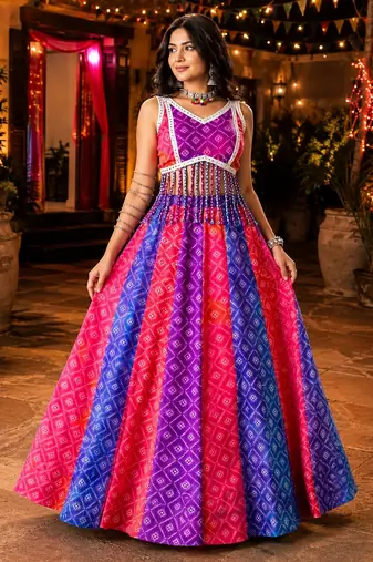 navratri chaniya choli for multi- free size
