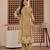 Floral printed pure cotton round neck kurta trouser & dupatta set