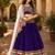 purple gamthi mirror work lehenga choli- free size