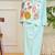 Floral embroidered pure cotton v neck co-ord set