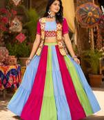 navratri lehenga jacket set- free size