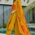 Floral printed pure cotton v neck kurta trouser & dupatta set