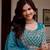 Blue Embroidery And sequin Work Silk Blend Lehenga Choli Set