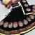 Black Ribinprint And Lace work Cotton Lehenga Choli Set