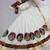 White Ribinprint And Lace work Cotton Lehenga Choli Set