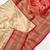 white color rich contrast weaving pallu and border kanchi weaving buttis on border silk blend saree