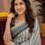  white chanderi cotton blend printed work 1 minute ready to wear saree with unstitched blouse piece