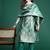 Ethnic Motifs Pure Silk Kurta with Trousers & With Dupatta