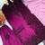 Wine rayon embroidered palazzo set