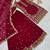 Wine faux georgette embroidered palazzo set