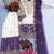 Multicolor georgette embroidered palazzo set