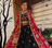 Black Color Real Mirror Work With Dori and Latkan attached Cotton Lahenga Choli Set