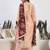 Floral Embroidered Thread Work Pure Cotton Kurta With Trousers & Dupatta