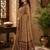 Sangam prints beige pashmina silk blend woven work traditional saree
