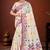 Sangam prints purple cotton blend woven work traditional saree