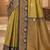 Sangam prints olive green soft silk blend woven work traditional saree