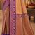 Sangam prints mauve gold soft silk blend woven work traditional saree