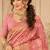 Sangam prints dusty pink cotton silk woven work traditional saree
