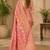 Sangam prints dusty pink cotton silk woven work traditional saree