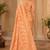 Sangam prints peach cotton silk woven work traditional saree