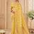 Sangam prints light yellow cotton silk woven work traditional saree