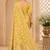 Sangam prints light yellow cotton silk woven work traditional saree