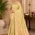 Sangam prints light lime green cotton silk woven work traditional saree
