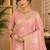 Sangam prints dusty pink cotton silk woven work traditional saree