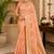 Sangam prints peach cotton silk woven work traditional saree
