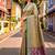 Sangam prints beige-gold satin woven work traditional saree