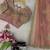 Peach Color Pearl with Heavy Beads work Silk Blend Saree