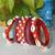  traditional designer bangle set for women 