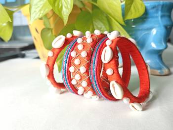  traditional designer bangle set for women  4