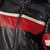 Women’s black-red lambskin leather jacket biker jacket