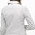 Women’s white lambskin leather jacket-  motor biker detail