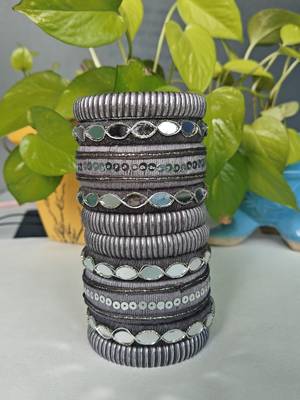 traditional designer bangle set for women  4