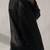 Women’s black bomber lambskin leather jacket