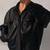 Women’s black bomber lambskin leather jacket