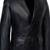 Women’s brown full-length safari-inspired belted leather trench coat
