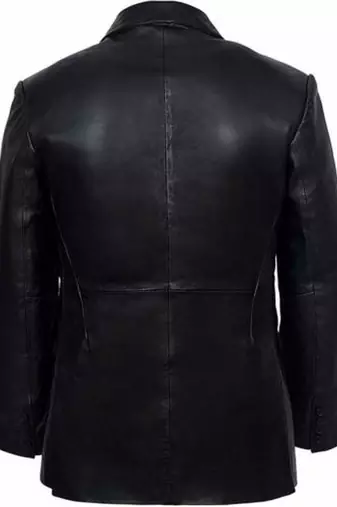 Women’s brown full-length safari-inspired belted leather trench coat
