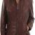 Women’s brown lambskin leather jacket- multiple zipper  biker stylish
