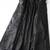 Women’s longline black leather trench coat oversized silhouette