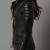 Women’s black zipper lambskin leather jacket slim fit quilted shoulder