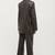 Women’s black leather trench coat full sleeve coat