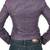 Women’s purple 4 zip pockets lambskin leather jacket slim fit