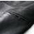 Women’s black leather trench style coat button style