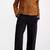 Women’s brown button style suede lambskin leather jacket 2 pockets