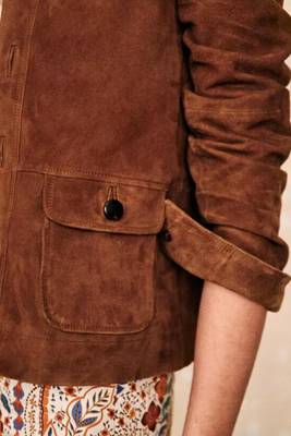 Women’s Brown lambskin leather jacket bomber jacket biker stylish look 3