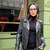 Women’s black lambskin leather jacket-plain zipper stylish black